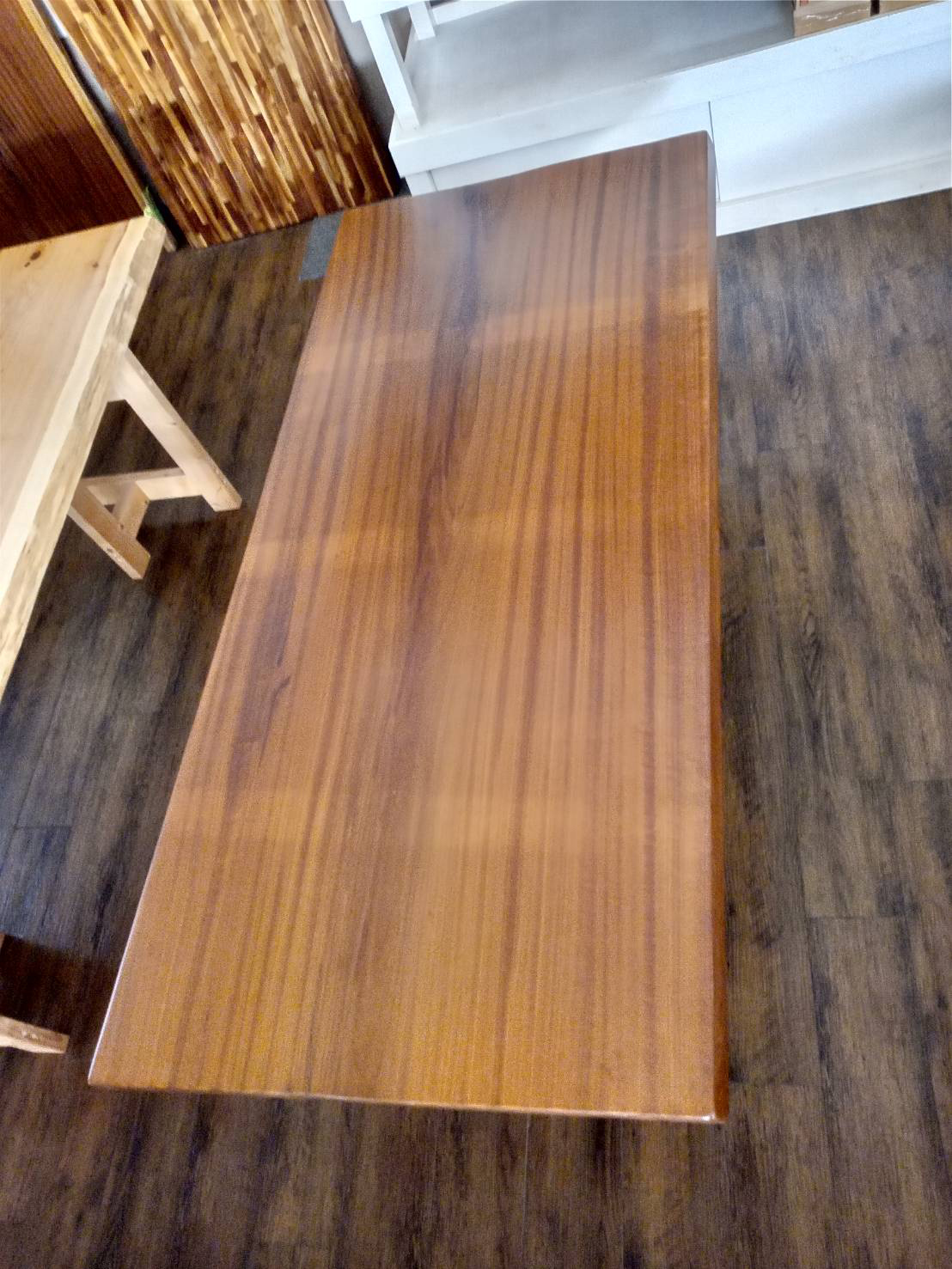 マホガニー 一枚板 - 一枚板専門店 MIZUMA家具 ミュージアム三潴銀行 